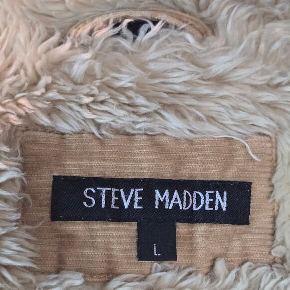 Steve Madden Corduroy Penny Lane Coat Size Large - Picture 8 of 10